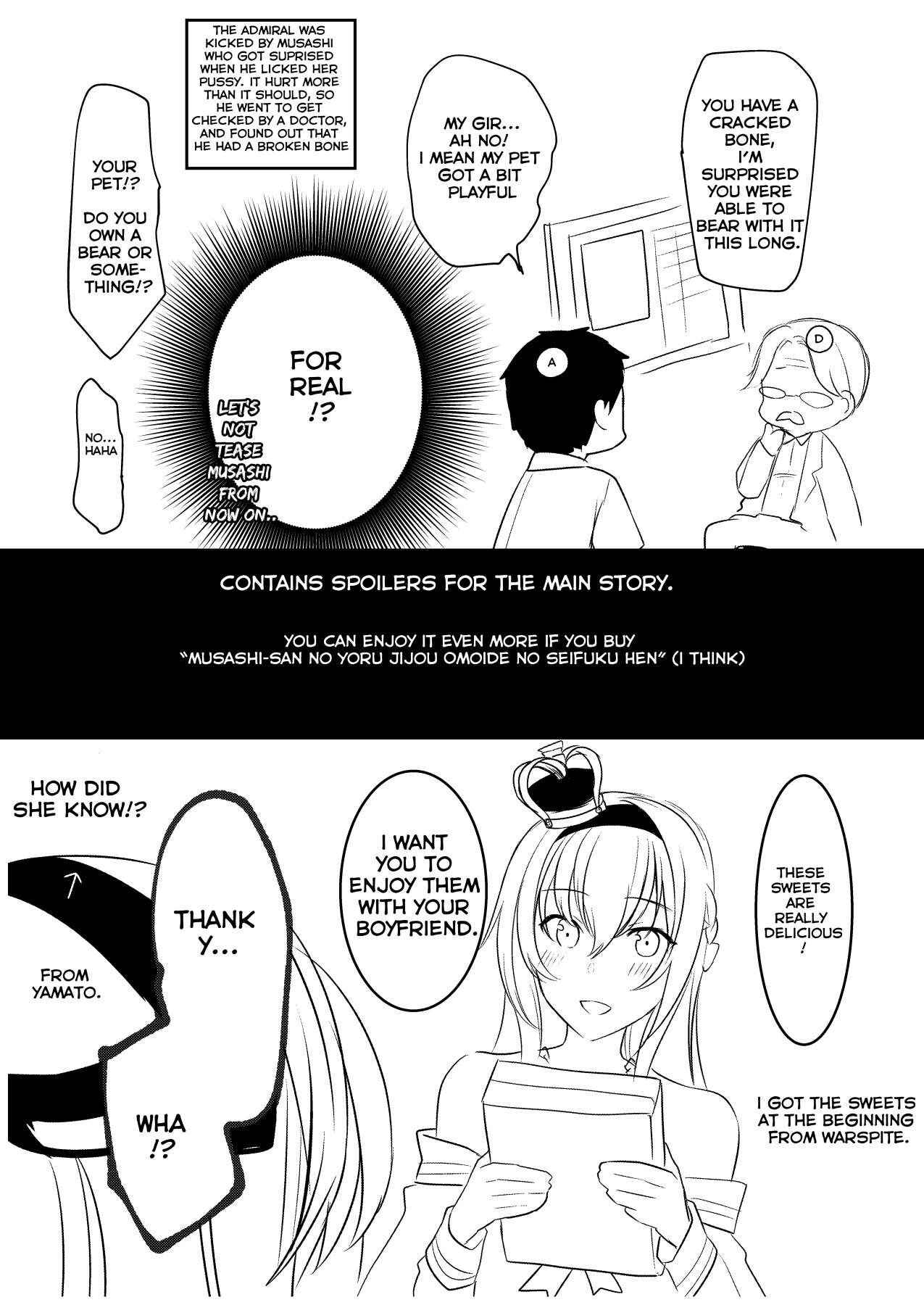 Hentai Manga Comic-Musashi-san's Night Time Circumstances Compilation-Read-46